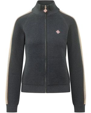 CASABLANCA Culture Track Top - Zwart