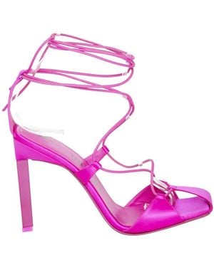 The Attico High Heel Sandals - Purple