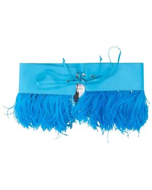 The Attico Belts - Blue