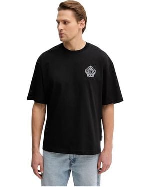 Just Cavalli Katoenen T-Shirt - Zwart
