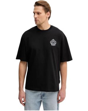 Just Cavalli Katoenen T-Shirt - Zwart
