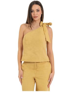 Kocca Sleeveless Tops - Metálico