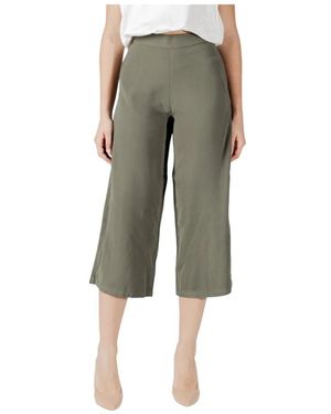 ONLY Cropped Trousers - Green