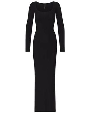 Skims Knitted Dresses - Noir