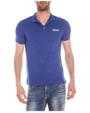 Armani Jeans Polo Shirts - Blue