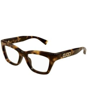 Gucci Glasses - Brown