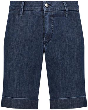 Re-hash Bermuda shorts ambra - Blau