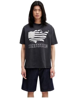 Rhude T-Shirts - Negro