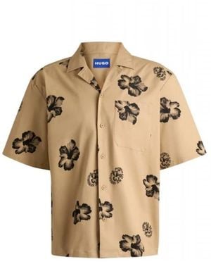 HUGO Short Sleeve Shirts - Neutre