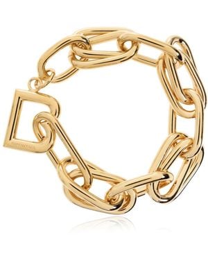 Balenciaga B Link Armband - Mettallic