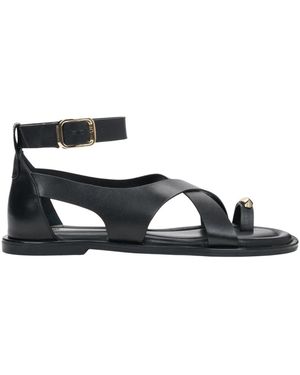 ESTRO Flat Sandals - Negro