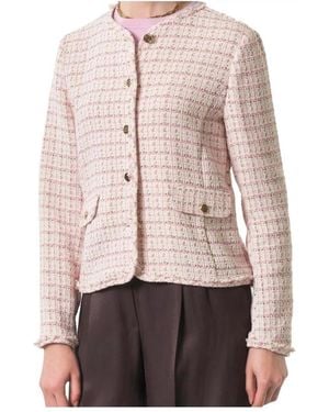 Marella Tweed Jackets - Rosa