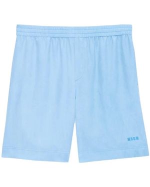MSGM Casual Shorts - Blue