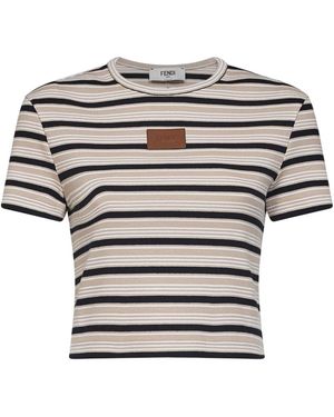 Fendi T-Shirts - Negro
