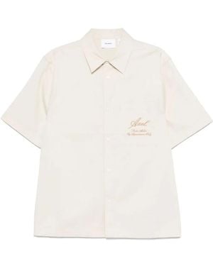 Axel Arigato Short Sleeve Shirts - White