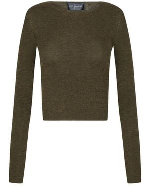 Cortana Round-Neck Knitwear - Verde