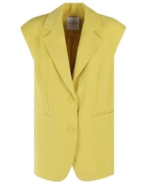 Isabelle Blanche Vests - Jaune
