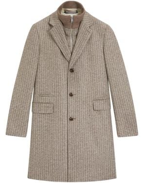 HUGO Single-Breasted Coats - Marrón