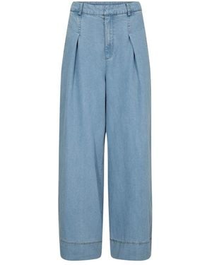 co'couture Wide Trousers - Blu