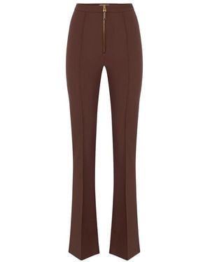 Elisabetta Franchi Stilvolle Hose Für Frauen - Braun