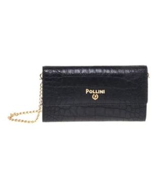 Pollini Crossbody Wallet - Schwarz
