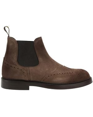 Doucal's Chelsea Boots - Marrone