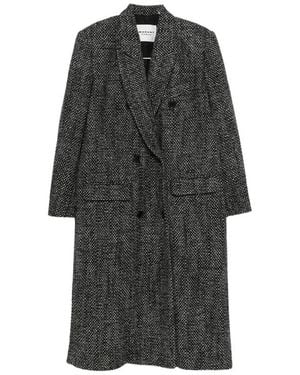 Isabel Marant Double-Breasted Coats - Black