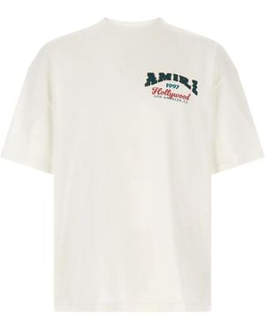 Amiri Hollywood Oversized Tee - Wit