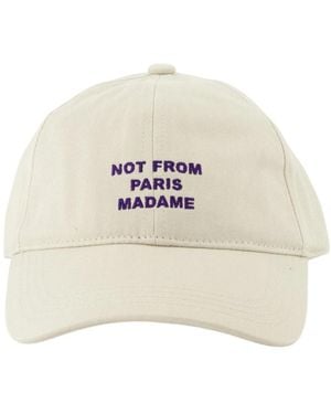 Drole de Monsieur Slogan Cap - Weiß