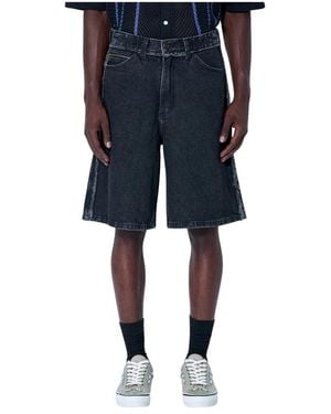 Vans Korte Broeken ,Zwart ,Denim Otw Five Pocket Denim Short - Blauw