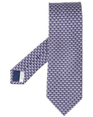 Ferragamo Torneo Krawatte - Blau