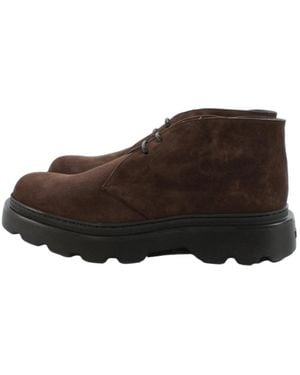 Tod's Lace-Up Boots - Brown
