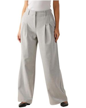 Moss Copenhagen Damen Hw Hose - Grau