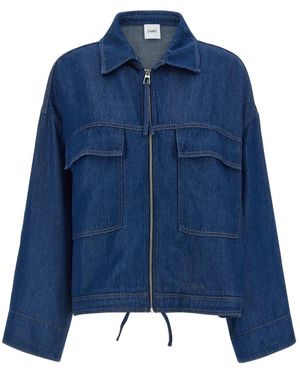 Nude Blake Wide Denim Jacket - Blauw
