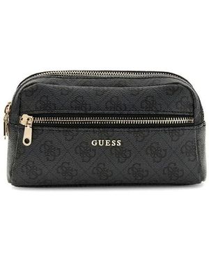 Guess 4G Logo Pouch - Zwart