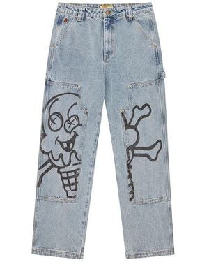 ICECREAM Straight Jeans - Blue
