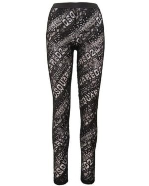 DSquared² Leggings - Black