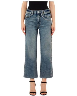 Liu Jo Cropped Jeans - Azul