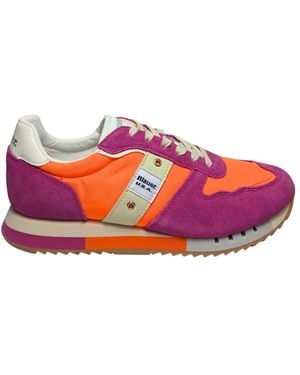 Blauer Melrose Sneakers - Rot