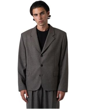 HUGO Elegante Anzugjacke Mit Polyester-Mix - Grau