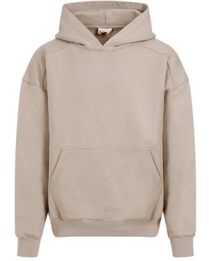 Mordecai Signature Stripe Kapuzenpullover - Grau