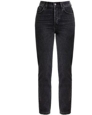 Anine Bing Sonya Slim-Fit Jeans - Schwarz