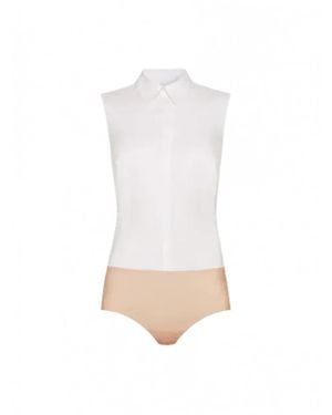 Wolford London Effect Summer Body - Weiß