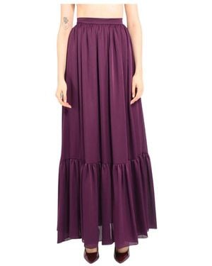 ACTUALEE Maxi Skirts - Violet