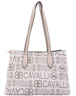 Roberto Cavalli Shoulder Bags - Natural