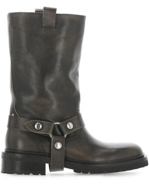Golden Goose High Boots - Gris