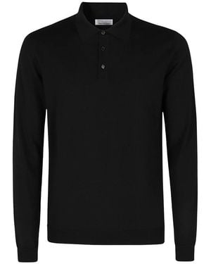 Roberto Collina Polo Shirts - Schwarz