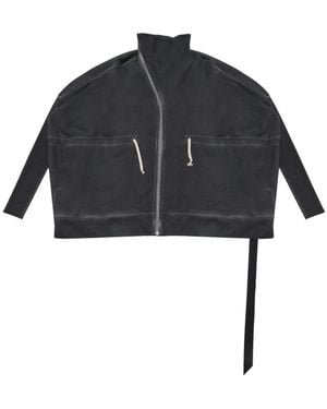 Rick Owens Zip-Throughs - Noir