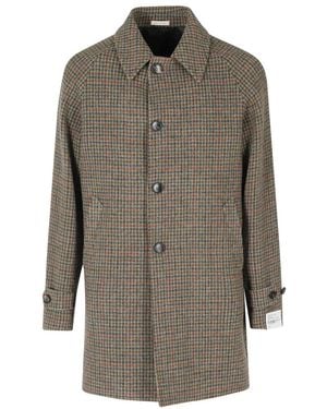 BRERAS Milano Single-Breasted Coats - Brown