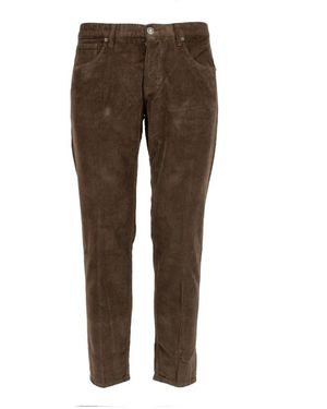 Michael Coal Slim-Fit Trousers - Bruin